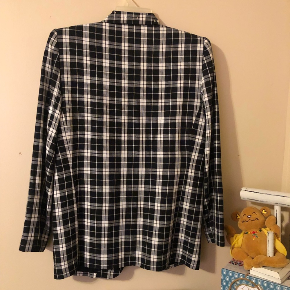 Vintage 1980’s Criscione NY Plaid Blazer - Picture 13 of 14